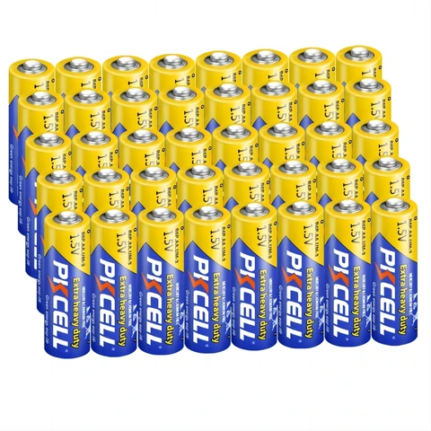 40PCS PKCELL AA battery 1.5V aa Super Heavy Duty Carbon-zinc Batteries aa R6P UM-3 Battery for toys, camera, laser, flashlight