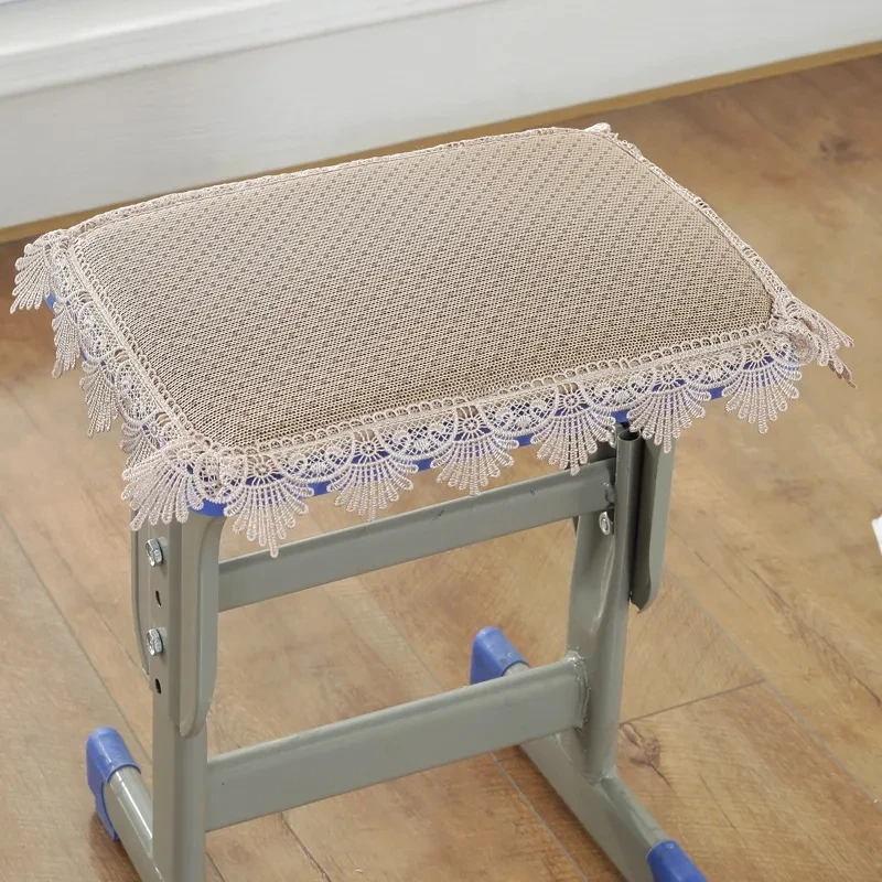 Летняя школьная подушка на сиденье для студентов 24x34 см, из ледяного шелка, утолщенная искусственная Подушка, эластичная Пряжка, противоскользящая прямоугольная искусственная кожа