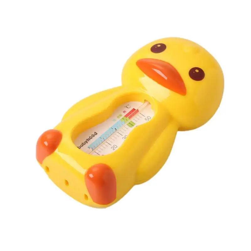 

1PC New Baby Bath Thermometer Newborn Cute Cartoon Duck Safety Water Temperature Meter Floating Infant Bath Toy Bath Thermometer