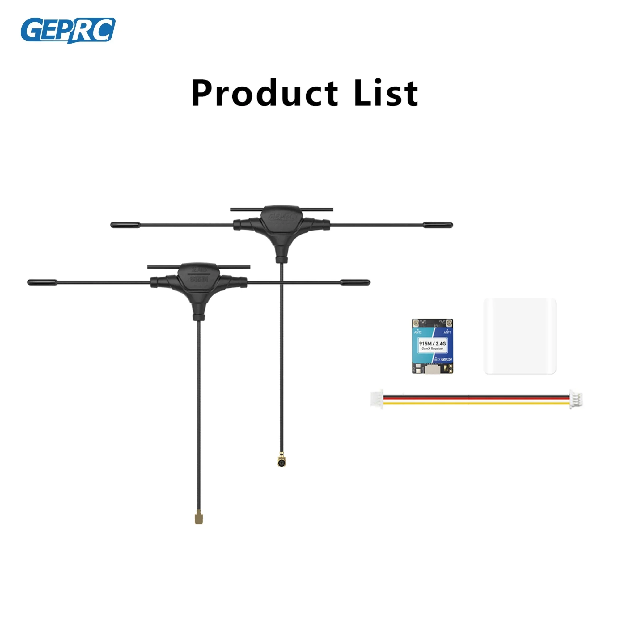 GEPRC ELRS 915M/2 4G Gemini Xrossband приемник TX модуль двойной RF чип 1000 Гц DIY FPV квадрокоптер