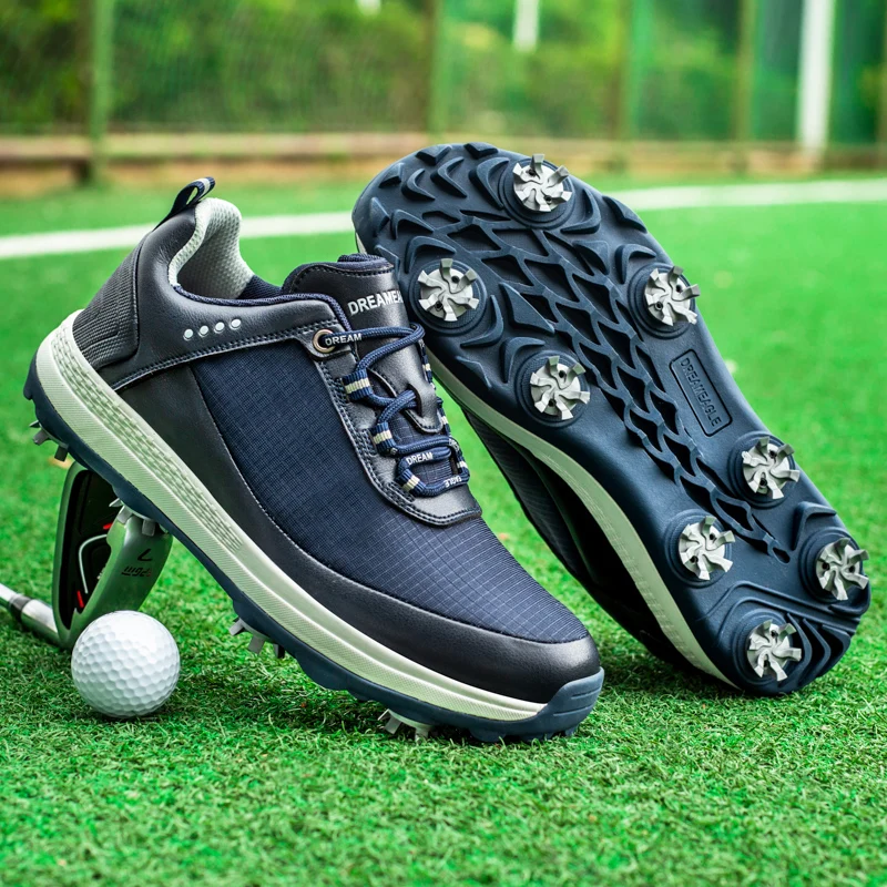 2022 New Fashion Men's Golf Shoes Outdoor Comfort Golf Training Sneakers Men's Grassland Non Slip Fitness Golf Sneakers