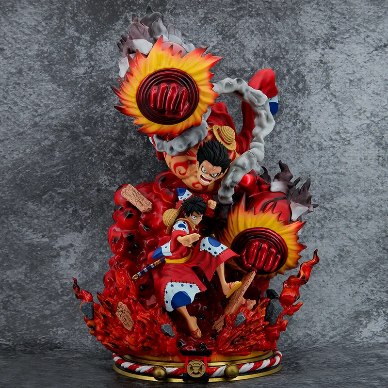 

High Quality Big Size 50cm One Piece Crow Cannon Luffy Large Action Figure Model toys