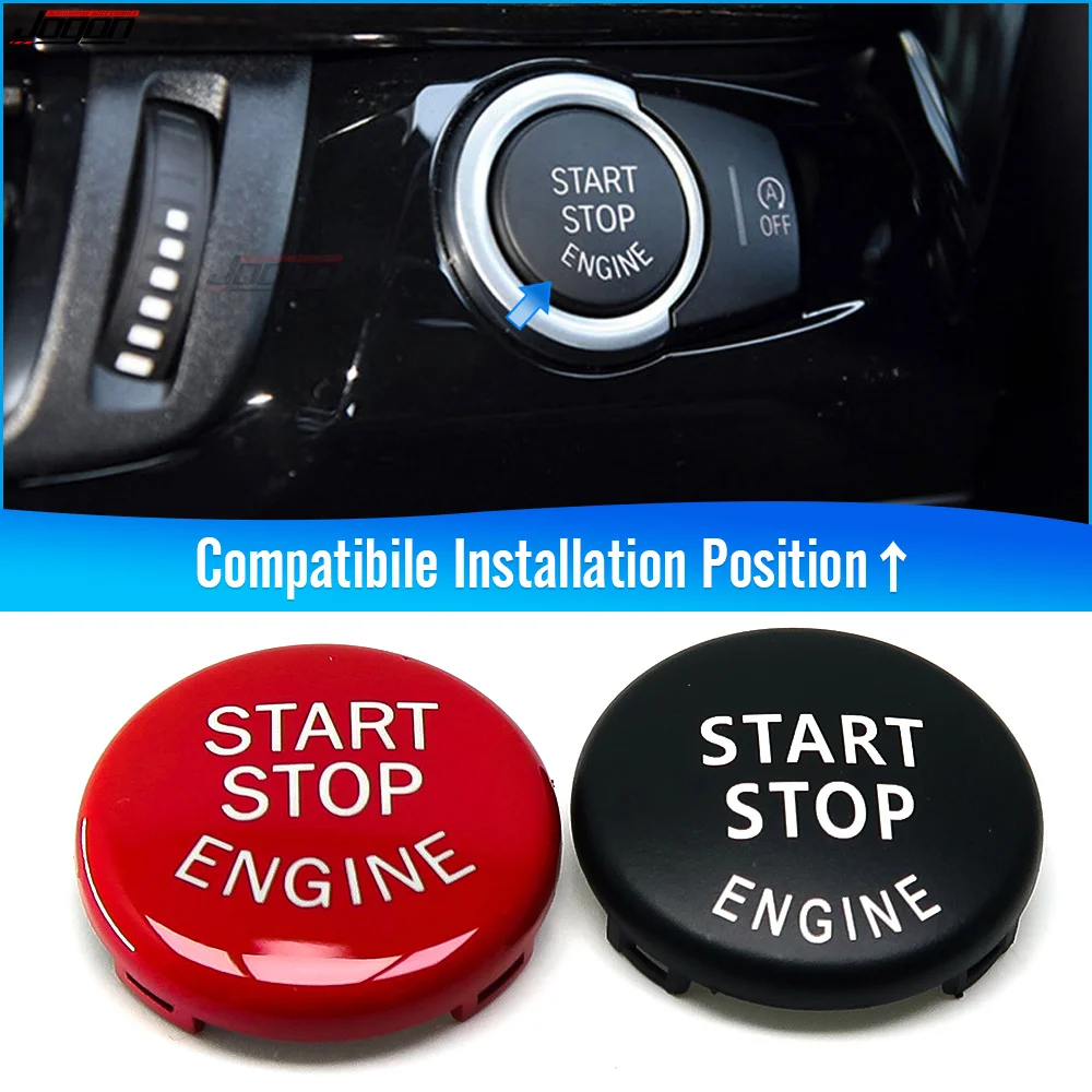 Кнопка START двигателя автомобиля замена крышки переключатель STOP аксессуары