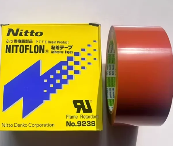 Фото Оригинальная высокотемпературная лента Nitto NITTO DENKO 923S 0.1мм X 25/50мм X 33М, специально предназначенная для ламинирующих машин №1