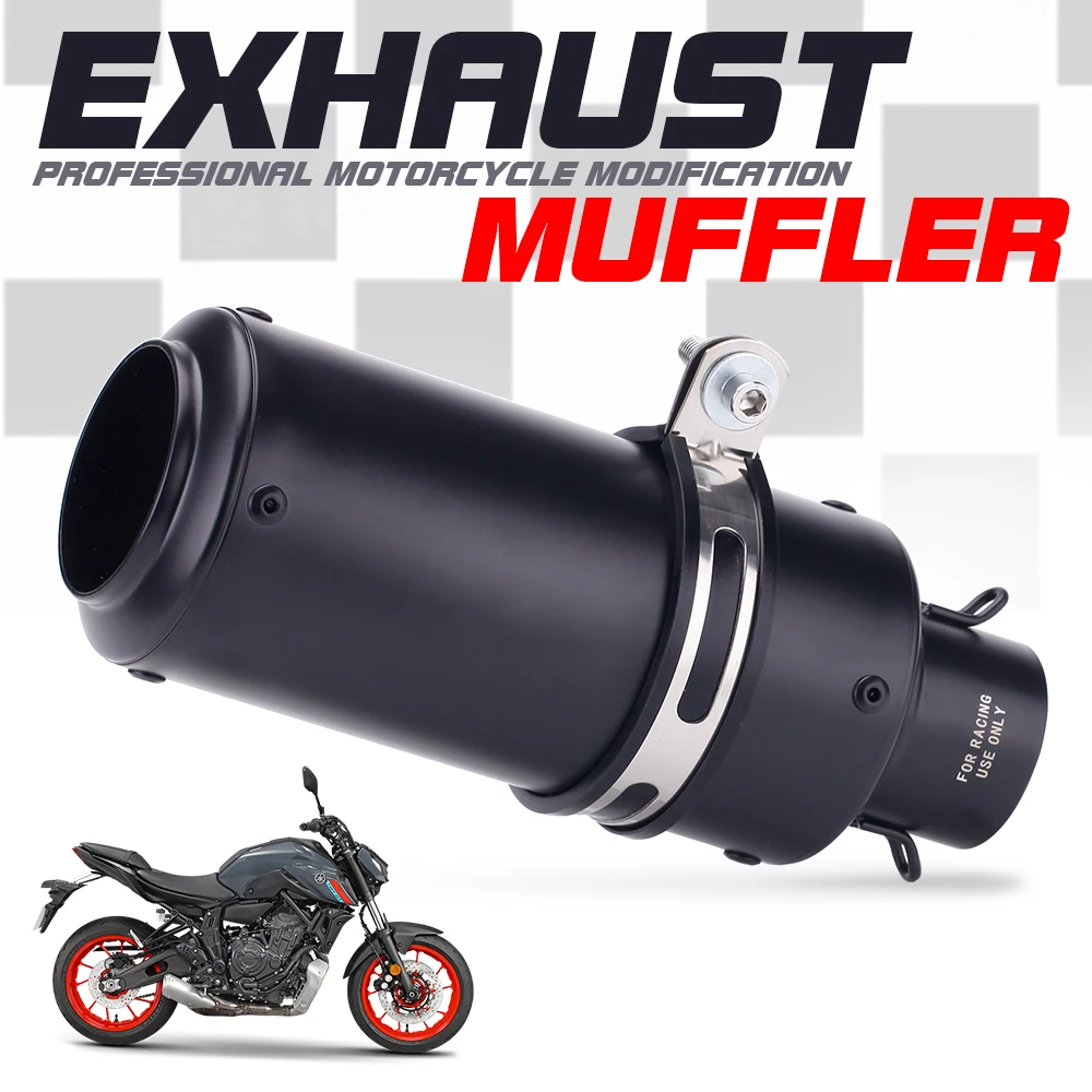 

51mm/60mm Motorcycle For SC GP exhaust pipe DB killer Motor Exhaust Pipe Muffler Carbon Fiber TNT300 TNT600 ktm390 rc390