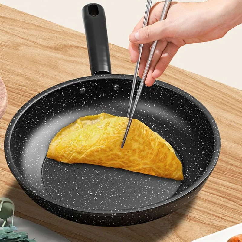 

Maifan Stone Non-Stick Frying Pan Saucepan Omelette Cooking Pots Kitchen Egg Steak Skillet Kitchenware for Gas Induction Cooker