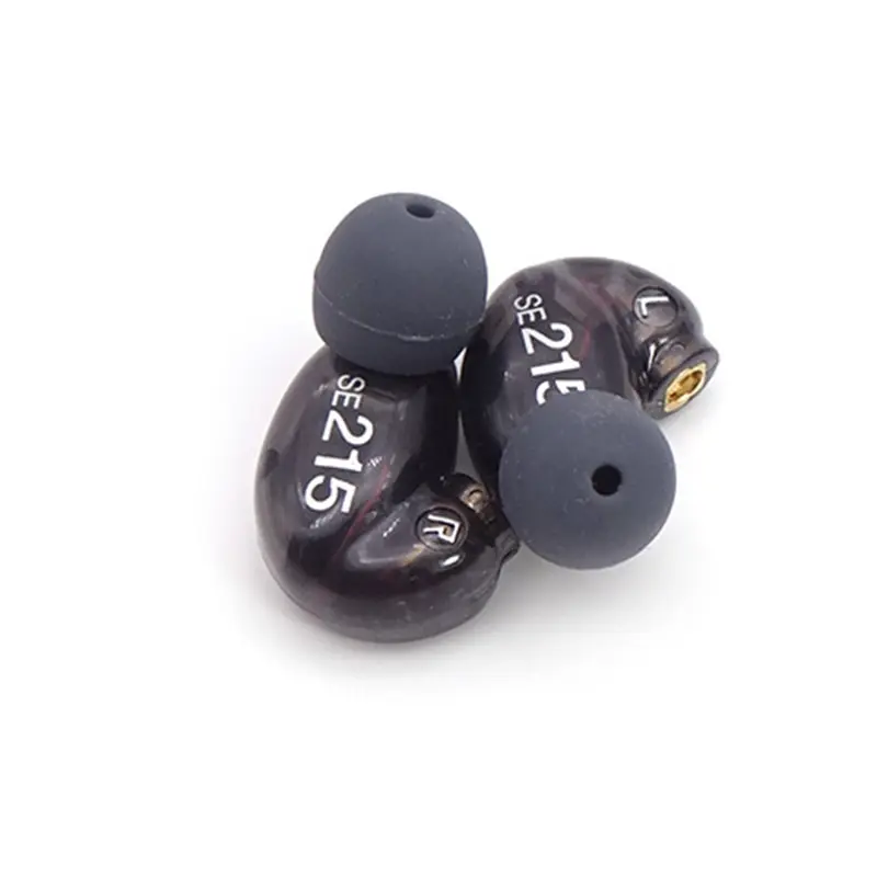 

New 1PC Hi-FI MMCX SE215 Stereo Noise Canceling DIY 7mm In Ear Earphones Headset For Shure SE215 SE535 Headphone Bass Earpieces