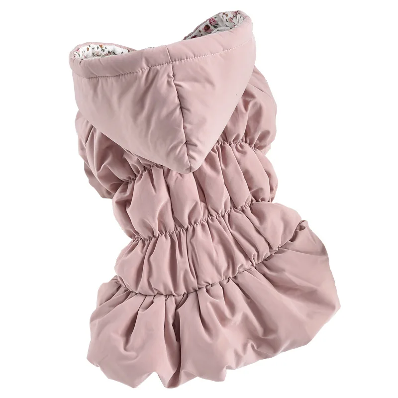 

Winter Dog Dress Cute Pet Dog Clothes Warm Pet Outfits Small Dog Clothing Coat Yorkie Pomeranian Schnauzer Corgi Costume Apparel