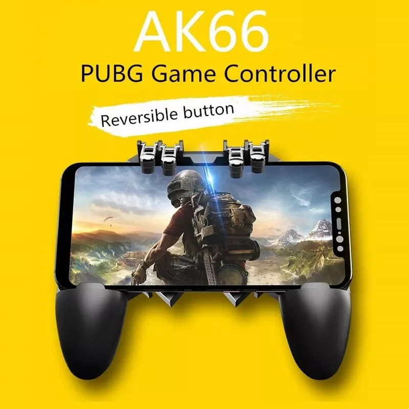 

Turnover Button Gamepad Controller Mobile for PUBG IOS Android Six 6 Finger Operating Gamepad Peripherals PUBG Controller