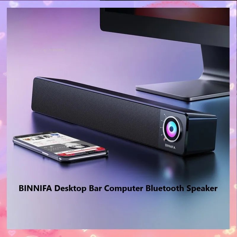 Bluetooth-Колонка MIjia BINNIFA для настольного компьютера двойной динамик дома |