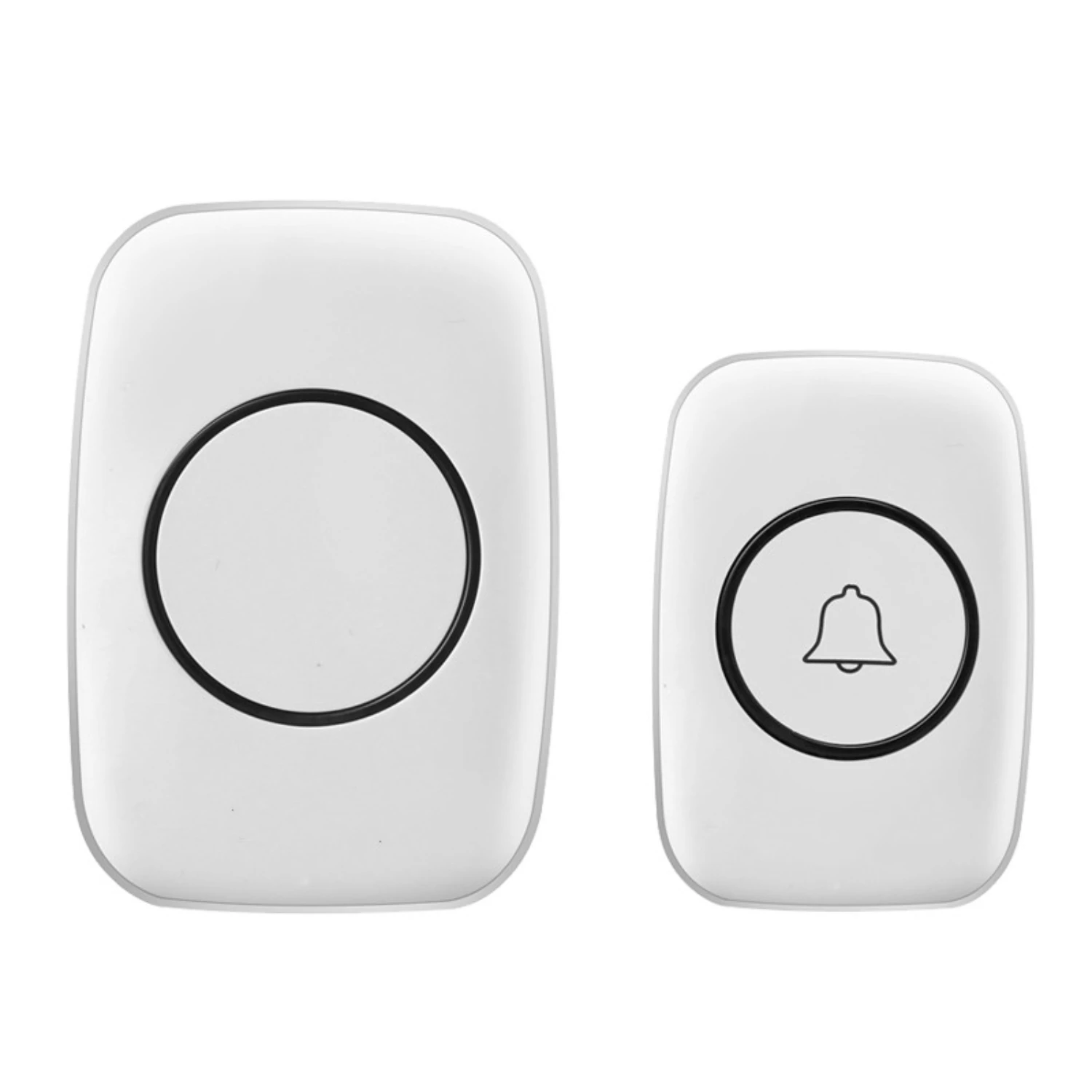 

Shejuety intelligent wireless plug doorbell, 300M remote distance reception, 60 ringtones available in 5 adjustable volume level