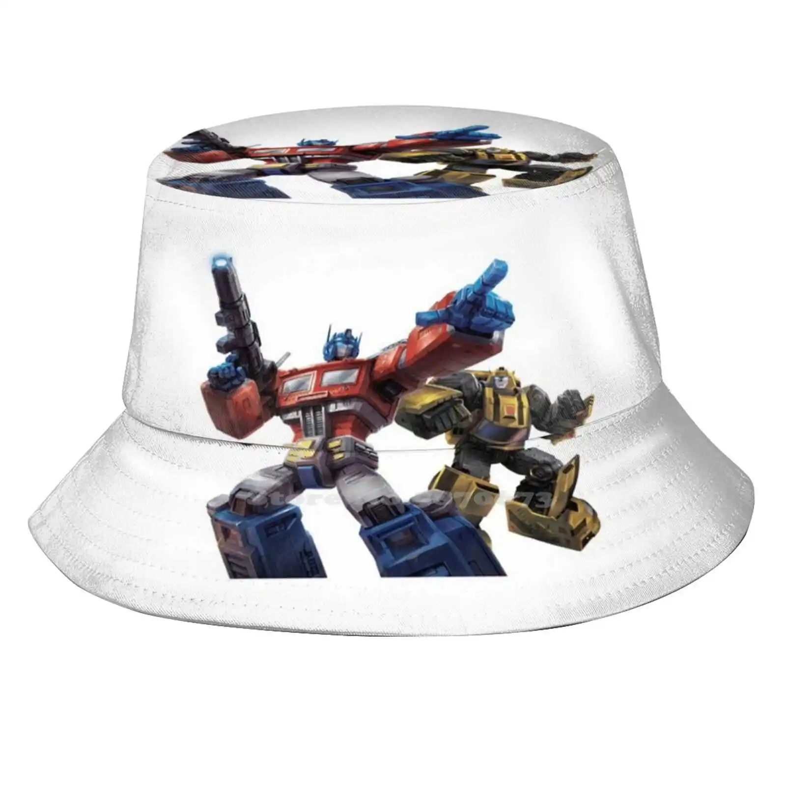 

Autobots Women Men Fisherman Hats Bucket Caps Kid Films