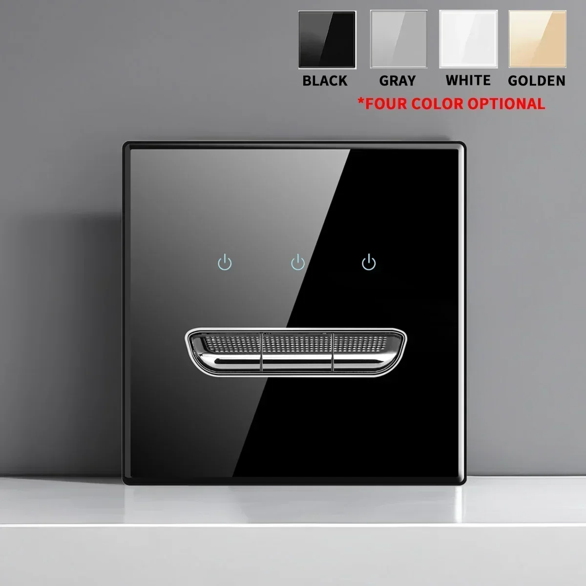 

Панель выключателей FRONCS из закаленного стекла