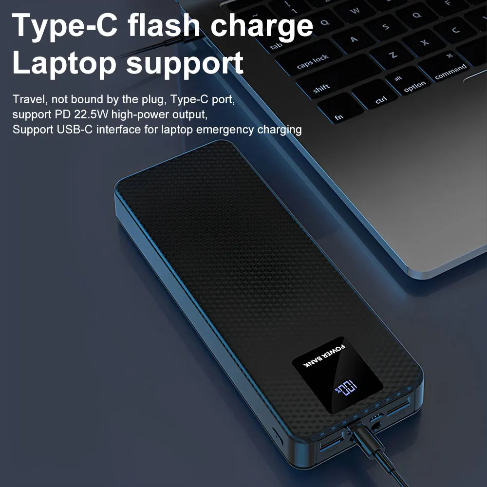 Портативный внешний аккумулятор чехол 6*18650 USB-бокс для хранения аккумуляторов