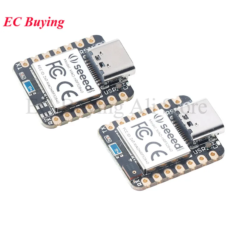 Модуль макетной платы seeeduino XIAO совместимый с Bluetooth BLE 5 0 nRF52840 SENSE для
