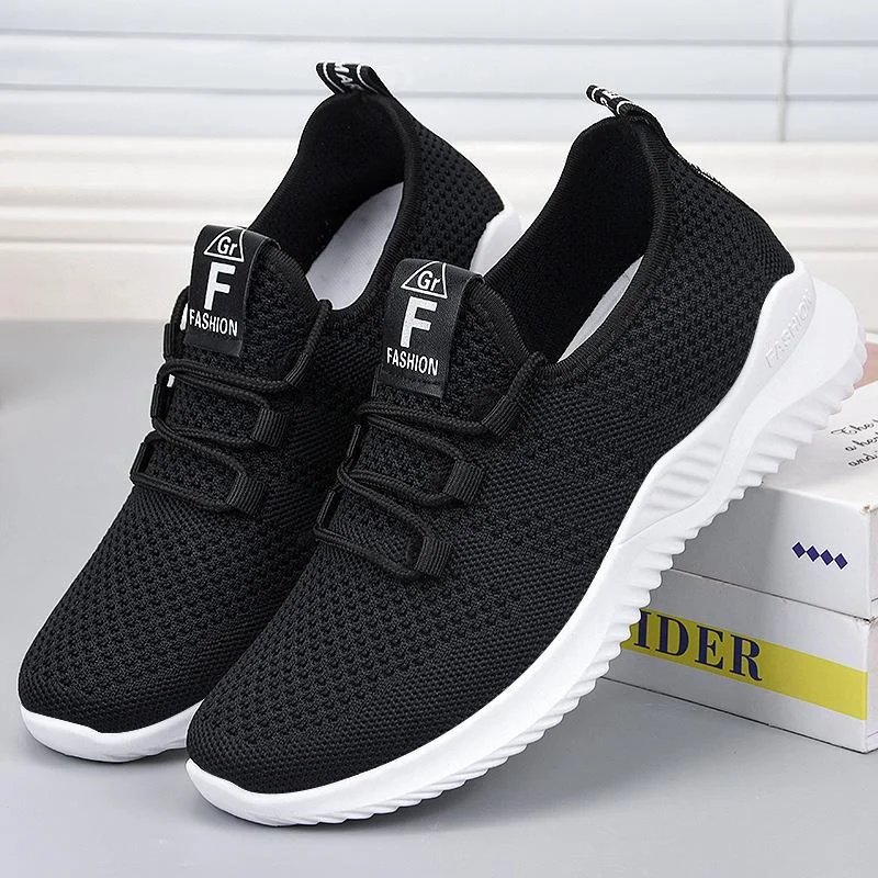 

2022 Sneakers Shoes Lace-up Women Flat Platform Sneakers Mesh Outdoor Sneakers Women Comfortable Shoes Trainers Shoes Woman