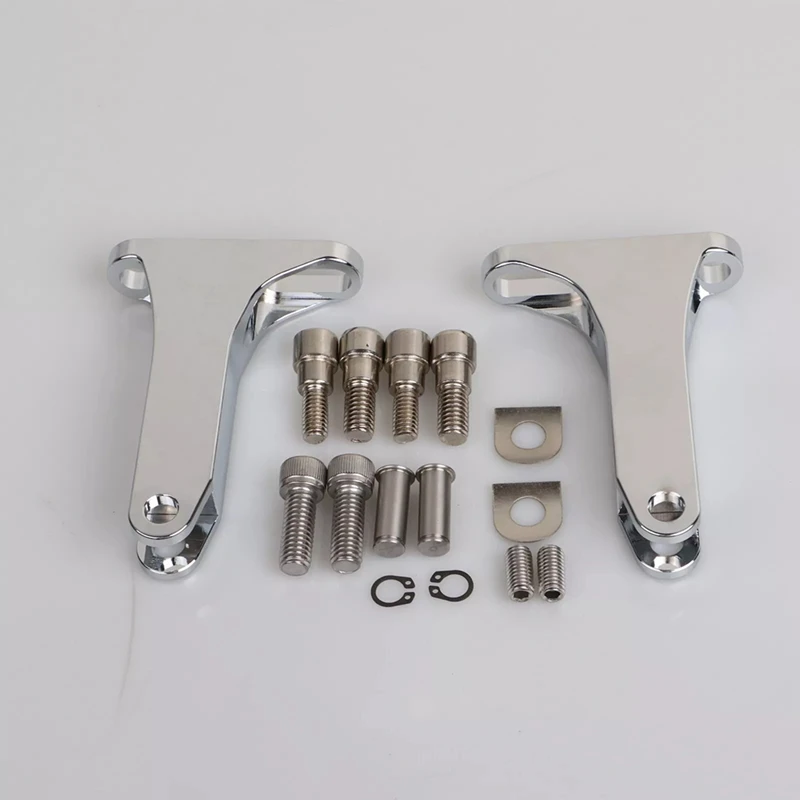 Passenger Extended Foot Peg Mount Kit For Electra Road Street Glide 93-23