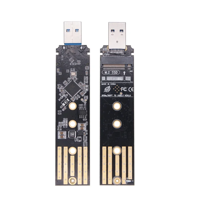Переходник NVMe на USB M.2 SSD 3 1 тип A карта M2 адаптер Realtek RTL9210B чип M ключ NVME PCIE