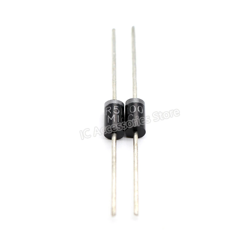 

20 шт. диод Шоттки SR5100 5200 5A100V MIC DO-27 абсолютно новый