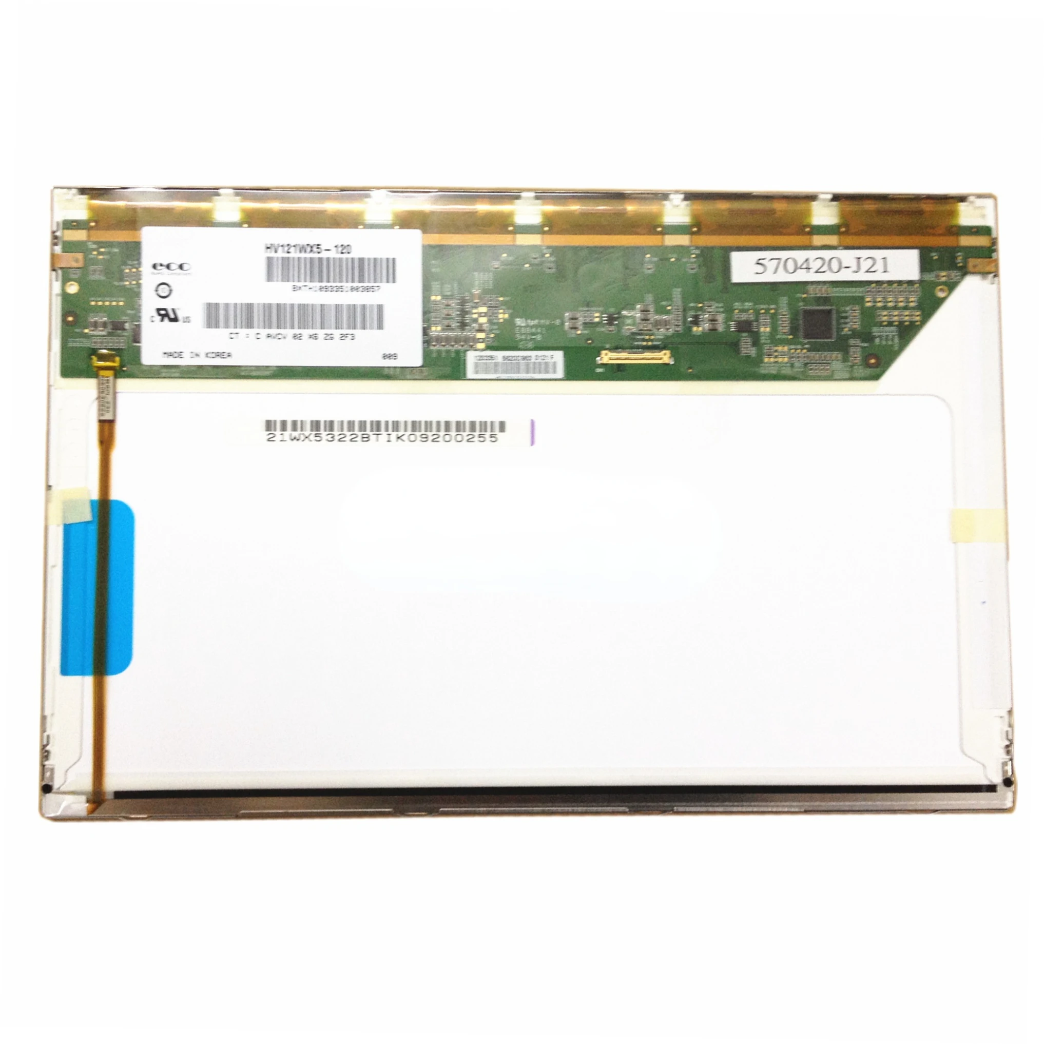 

HV121WX5-120 fit LTN121AT08 LP121WX3 TPB1 B121EW09 V.4 HV121WX5-121 ЖК-экран 30-контактный eDP 1280*800