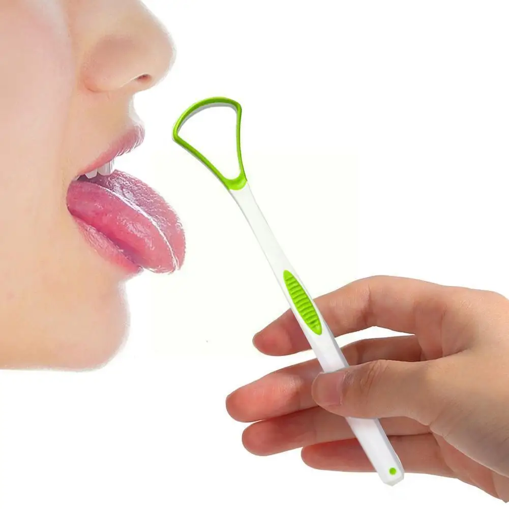 

4Pcs Tongue Scraper Brush Cleaning Food Grade Care To Keep Fresh Breath Remove Bad Breath Tongue Cleaner