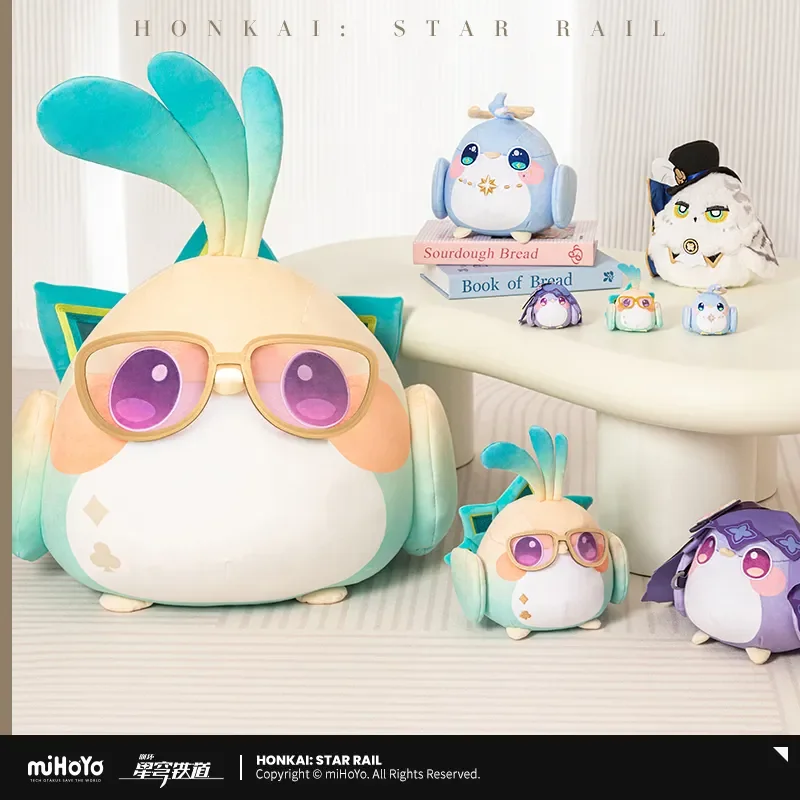 Фото Предпродажа Sunsyea Honkai Star Rail Официальный товар miHoYo Оригинальная подлинная серия JMDHYS Плюшевая кукла Брелок Авантюрин Борин №2
