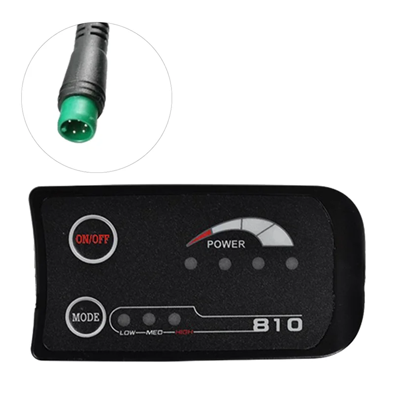 Светодиодный дисплей 36 В UART для электрического велосипеда