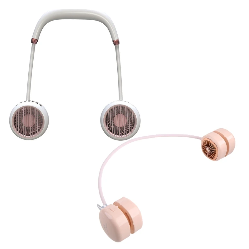 

Бесшумный безлопастной кулер для ожерелья, портативный подвесной кулер для шеи с USB-зарядкой, Маленький Многофункциональный кулер для креа...