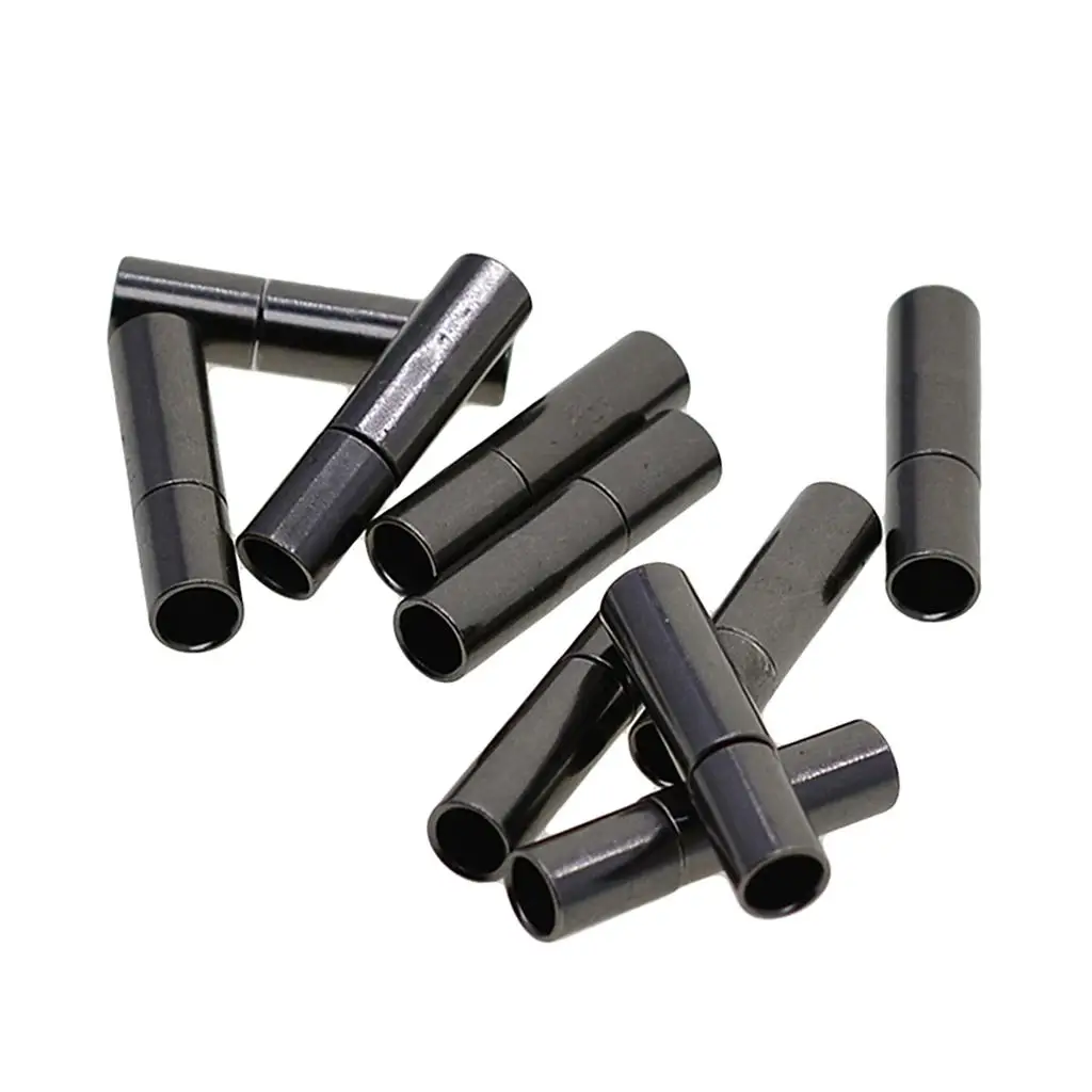 10 комплектов 3 мм клей в нажимной трубке застежка кожаный наконечник шнура