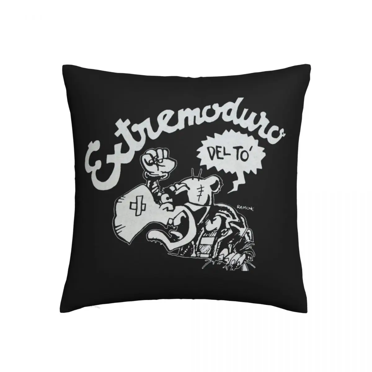 

Square Pillow CAMISETA EXTREMODURO DEL Tﾓ Vintage R251 Weeping Willow Square Pillow Print Funny Joke Support