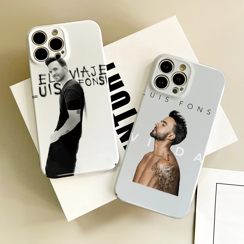 Чехол для телефона Singer L-Luis F-Fonsi El Viaje iPhone 16 15 14 13 12 11 Plus Pro Max Mini универсальный