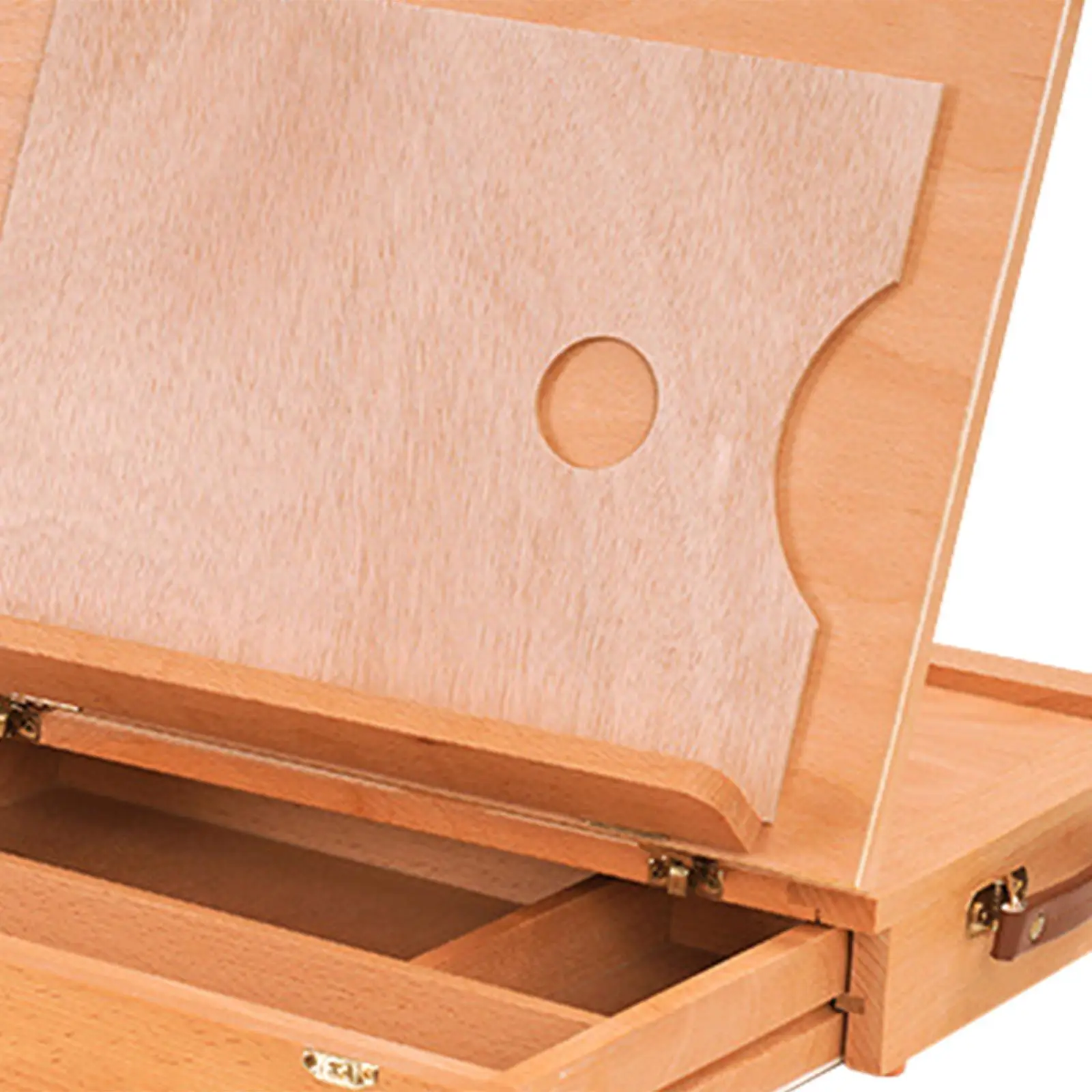 Деревянный мольберт настольный альбом для рисования живописи