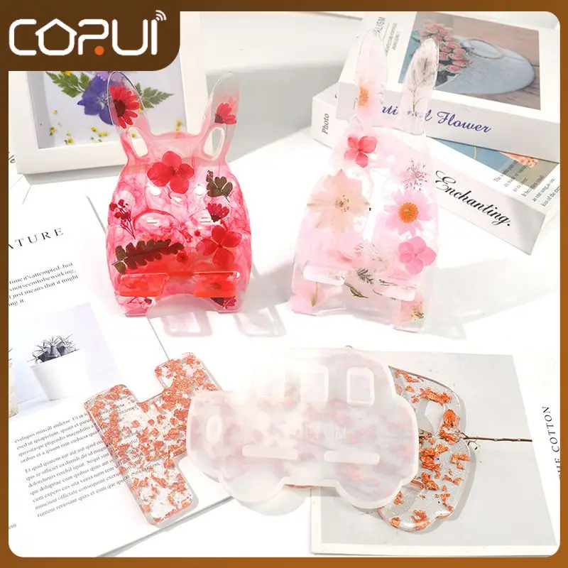 

Phone Holder For Iphone Huawei Samsung Hold Mold Reusable Silicone Creative Decorating Craft Household Handmade Tool