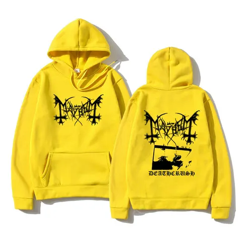 Mayhem Deathcrush Album Graphic Hoodie
