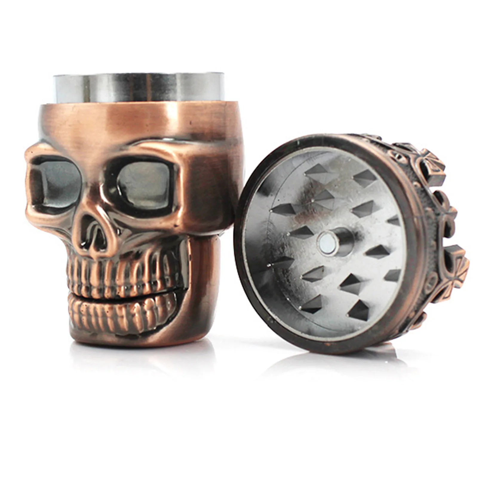 

Измельчитель дыма в виде черепа, измельчитель трав, табака, специй