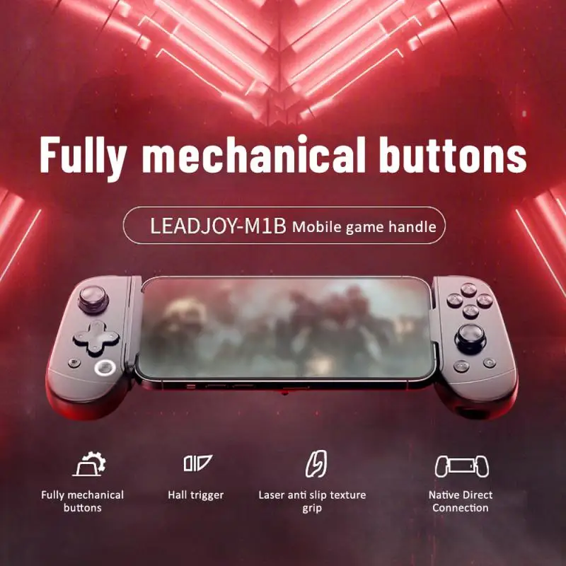 

Universal Compatibility M1b Gamepad Recording Function Remote Play For Game Pass Stable Joystick For Mobile Gamepad Wired