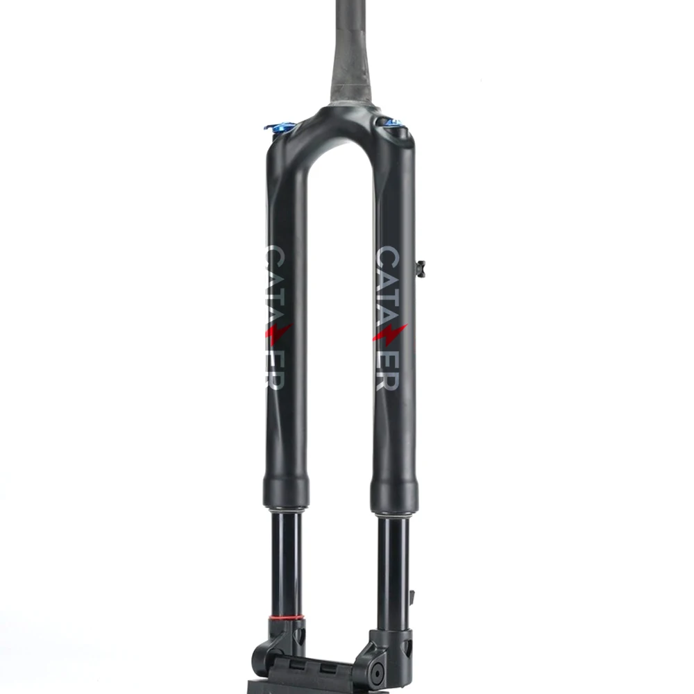 Cheap Tenedor de suspensión RS1, horquilla de carbono para bicicleta MTB y ACS con dirección predictiva individual, sistema de eje pasante, petróleo y gas, 100x150 mm, 27,5 y 29 pulgadas