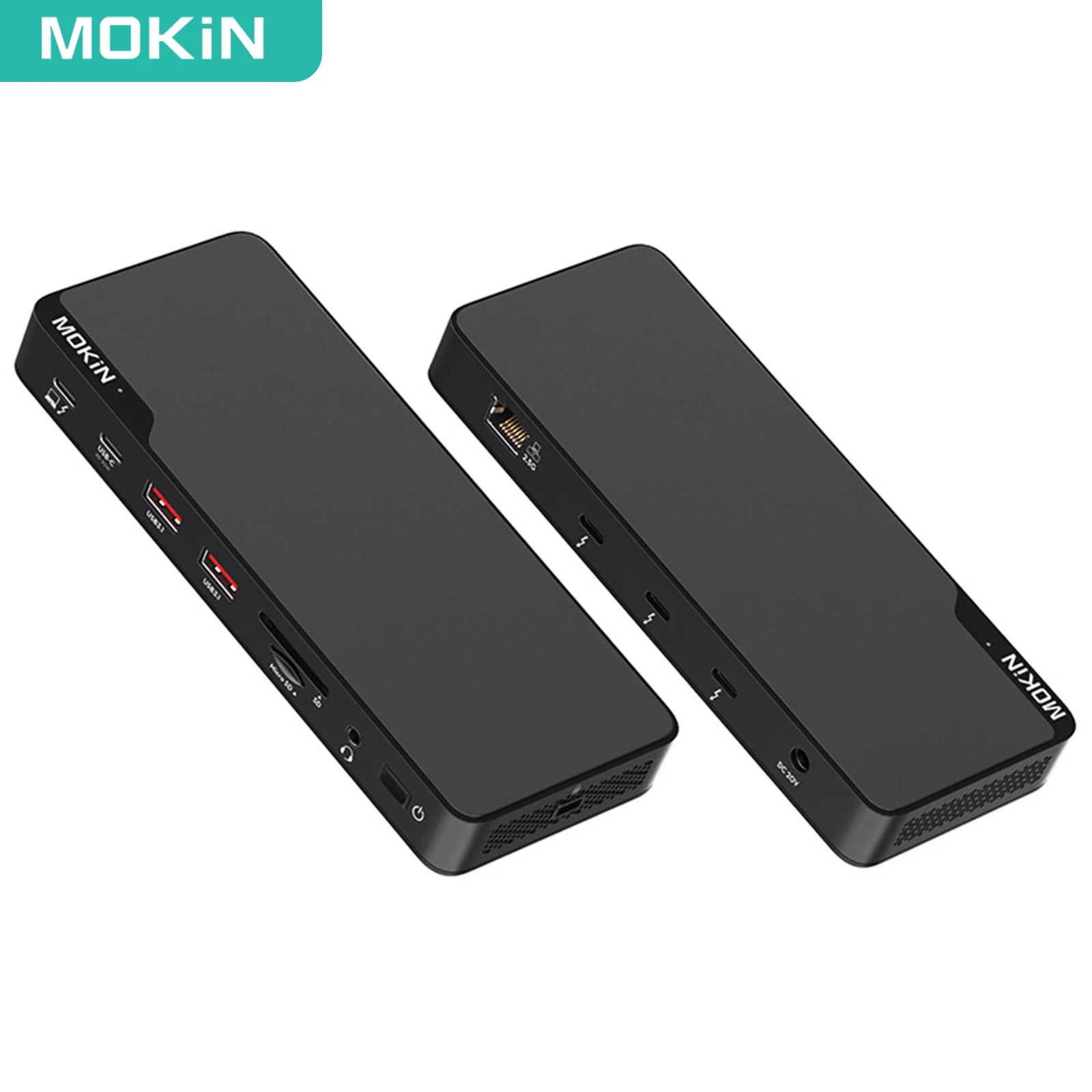 Док-станция для ноутбука MOKiN Thunderbolt 4 40 Гбит/с USB 3 1 SD/MicroSD