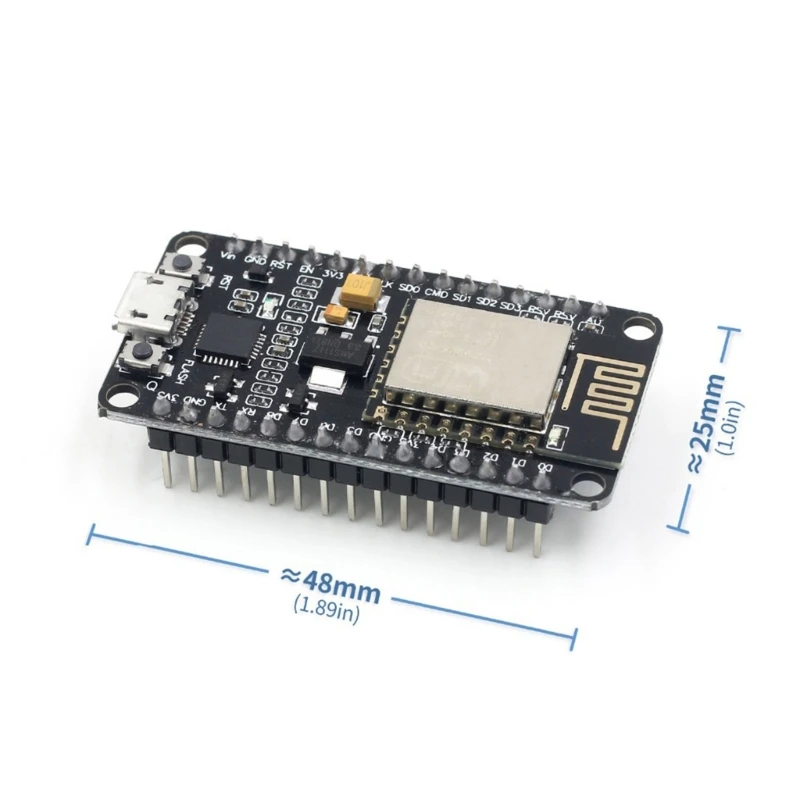 ESP8266 NodeMCU ESP12E Интернет-плата для разработки 4 МБ флэш-беспроводной модуль 896C