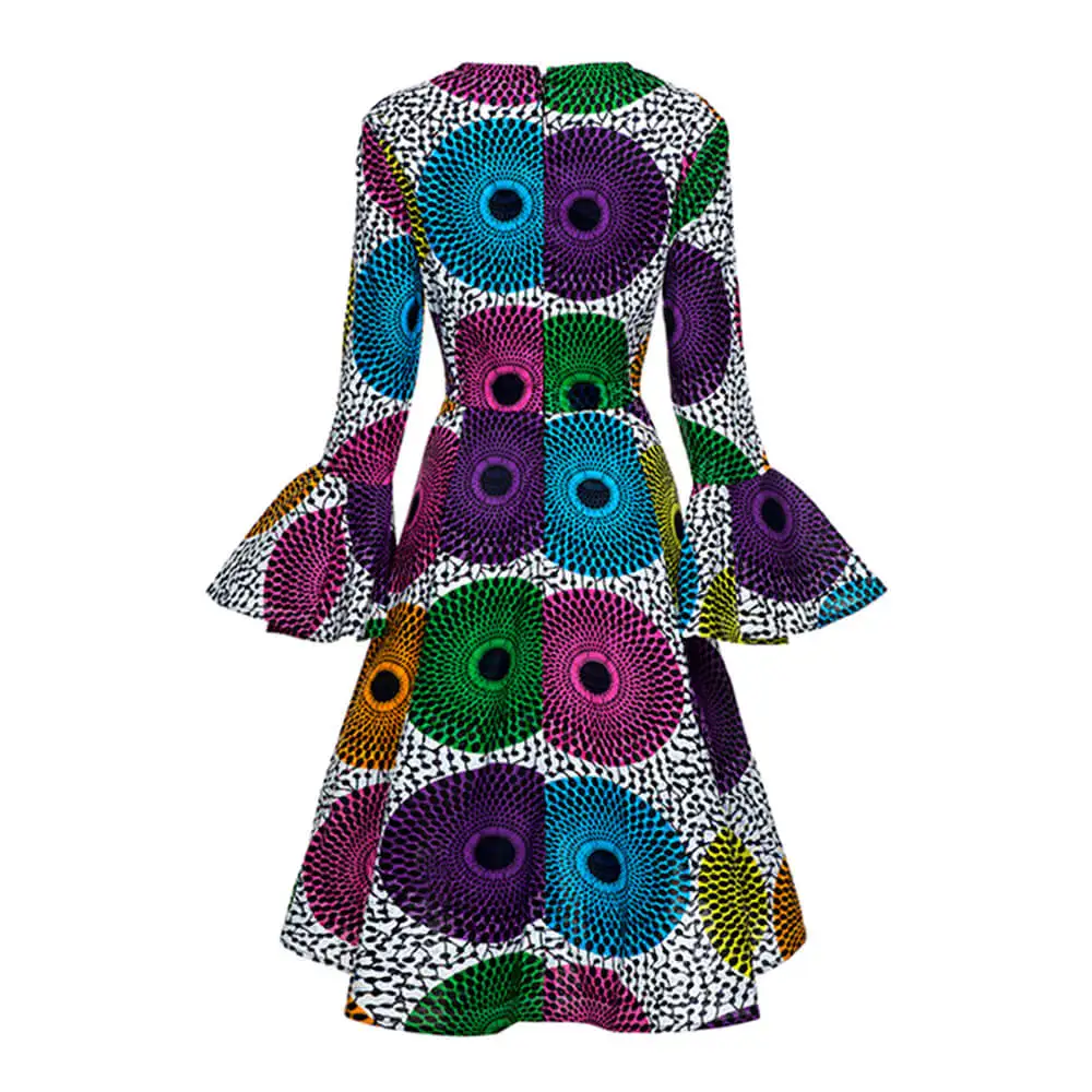 Высококачественная африканская одежда для женщин модная облегающая Женская с