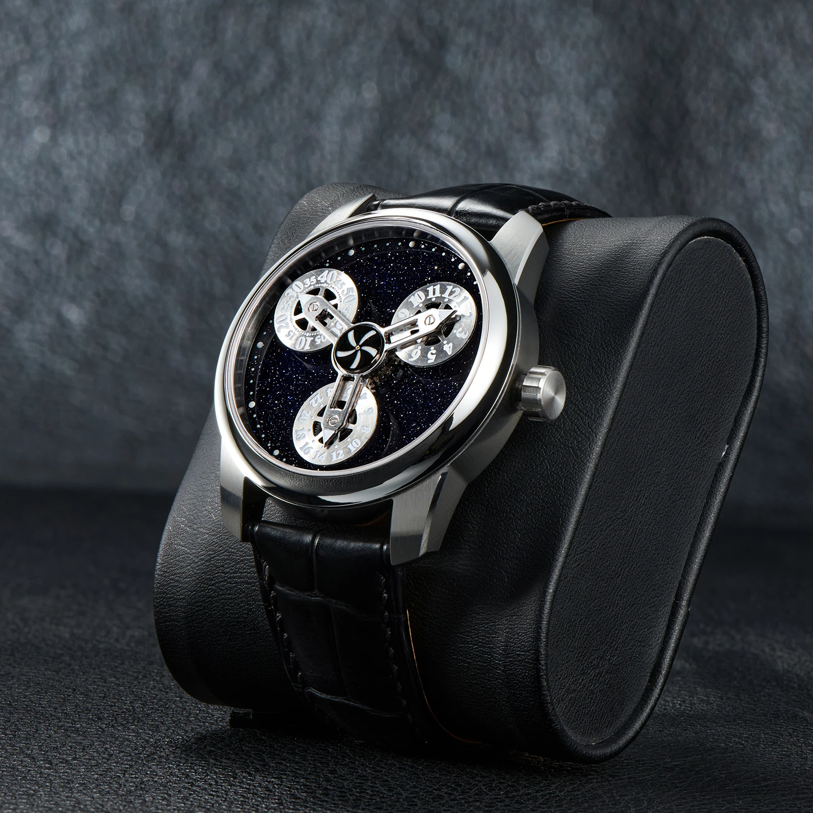 OBLVLO Мужские автоматические часы 41 мм Роскошные механические наручные Светящиеся