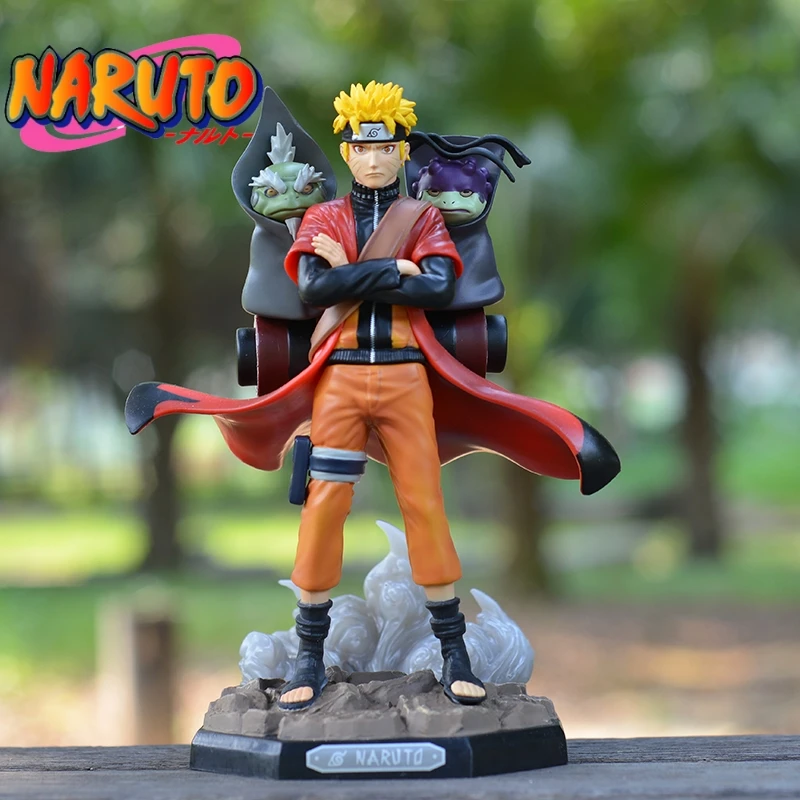 

22CM Uzumaki Figure Naruto Animation Toad Action Figurine PVC Model Car Decoration Doll Statues Toy Birthday Gift for Kid