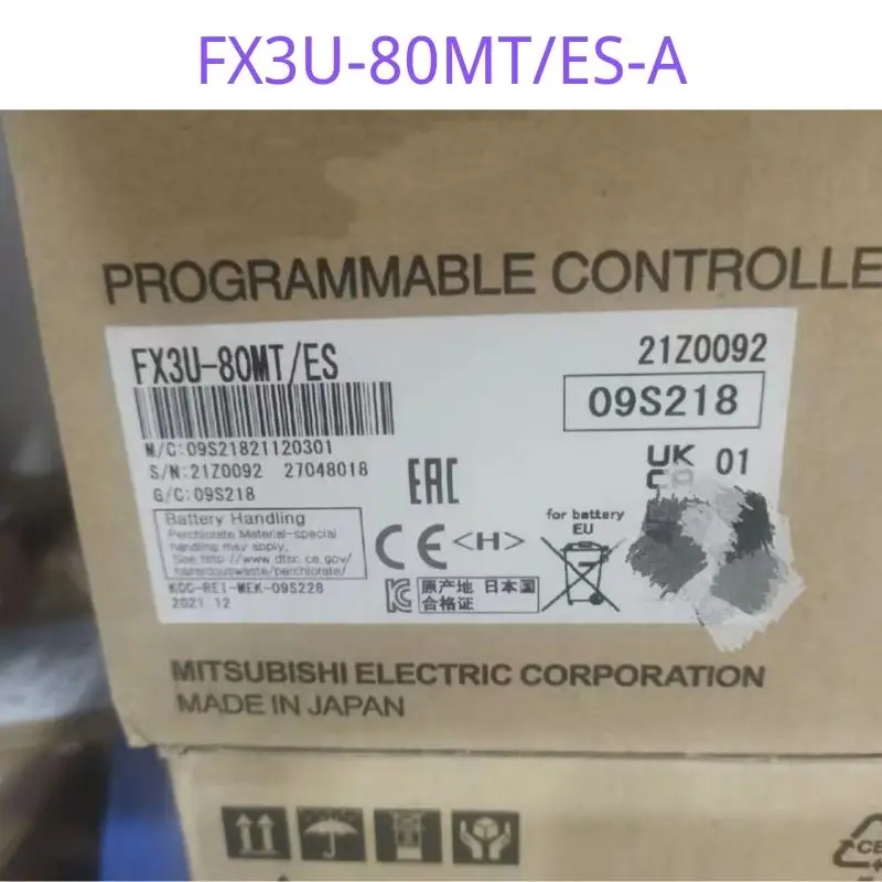 FX3U-80MT/ES-A Новый оригинальный модуль ПЛК FX3U 80MT ES A
