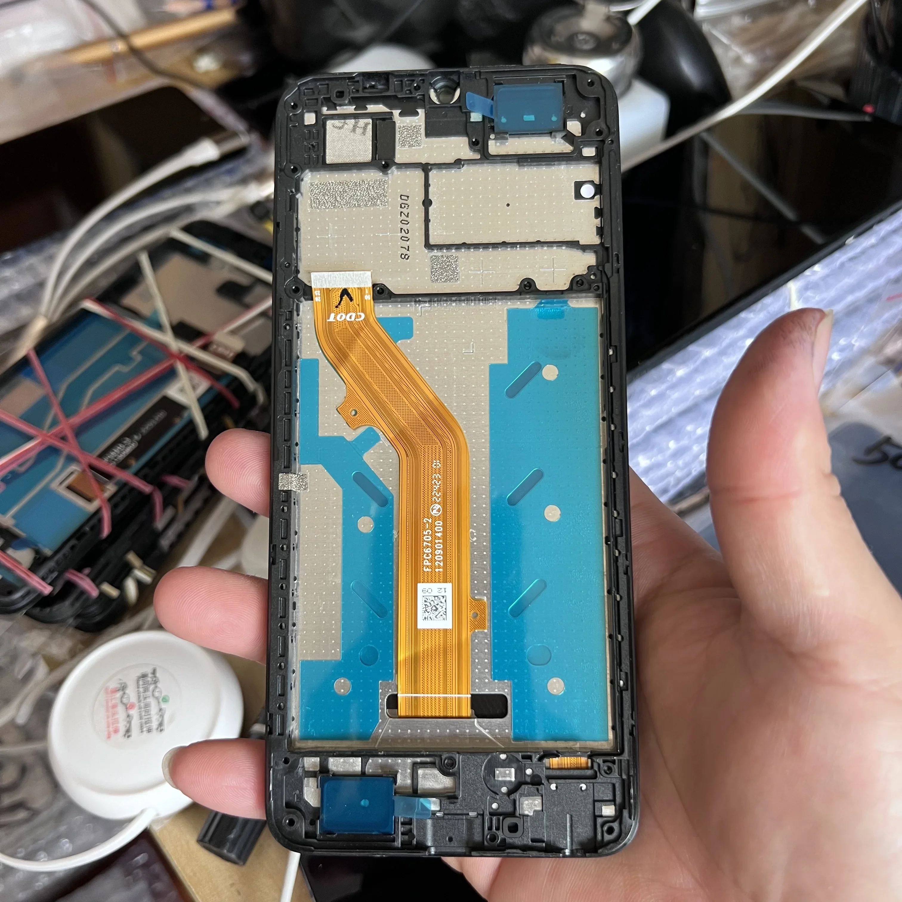 6 75 &quotдля TCL 40 SE 40SE ЖК-дисплей с дигитайзером сенсорного экрана в сборе для T610 T610K