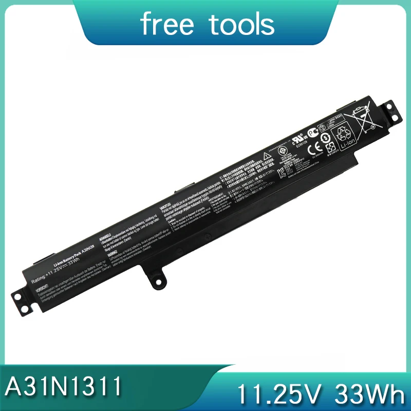 Новый аккумулятор A31N1311 11 25 В 33 Втч для ASUS VivoBook F102BA X102B X102BA X102BA-HA41002F X102BA-BH41T F102BASH41T