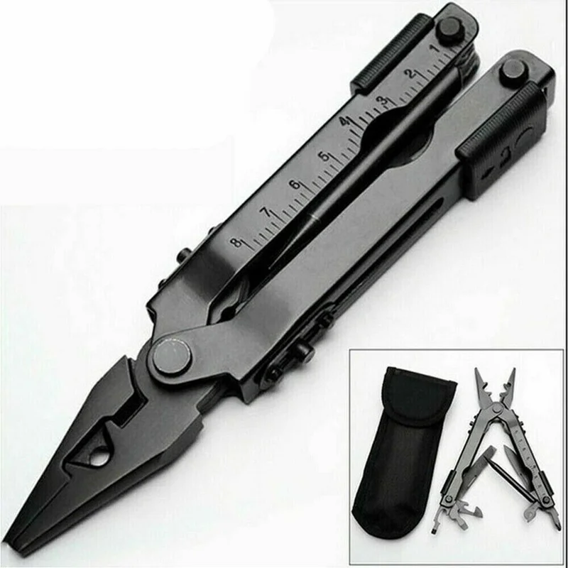 

13 in 1 Portable Multi Tool Pliers ire Stripper Folding Plier Pocket Cutter for Outdoor Camping Fishing Multitool