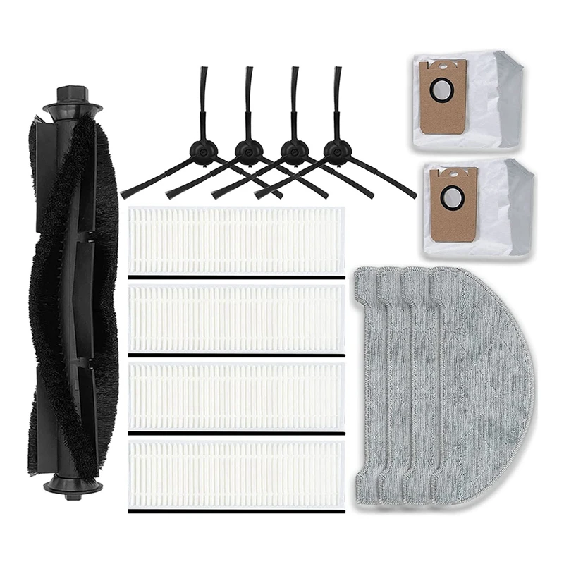 

Main Brush Side Brush Filter Replacement Spare Parts Accessories For Proscenic M8 Pro For Neabot NOMO N2 Robot Vacuum Cleaner