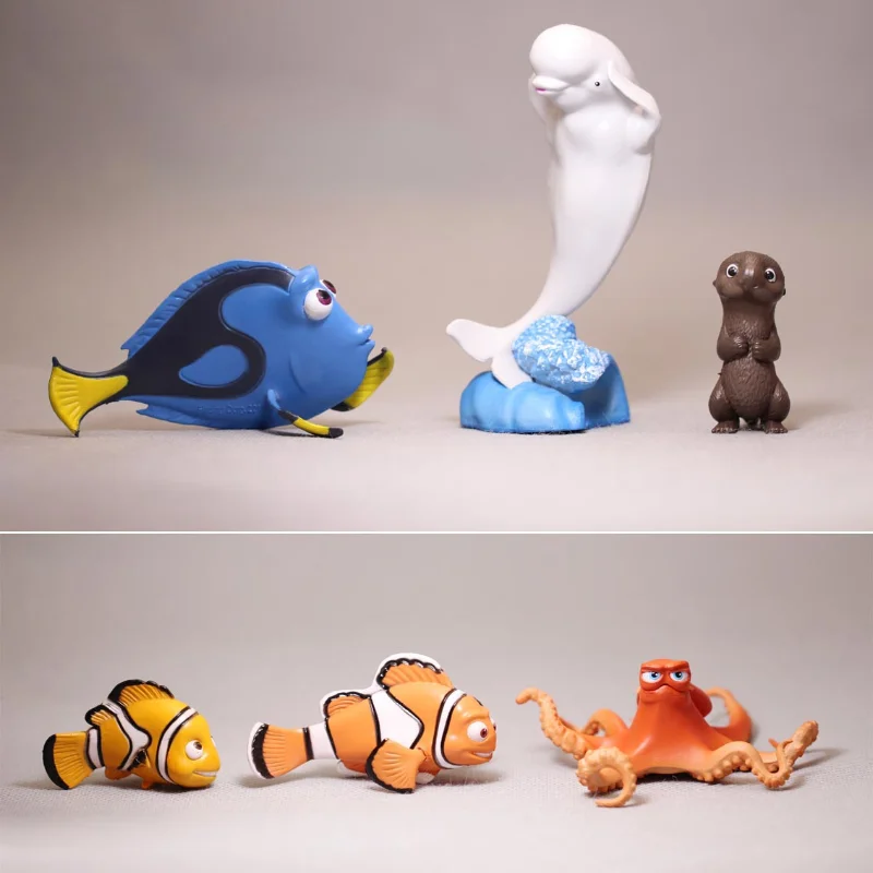 

Disney Cartoon Anime Finding Nemo Dory PVC Action Figure Posture Model Collection Figurine Doll for Kids Gifts