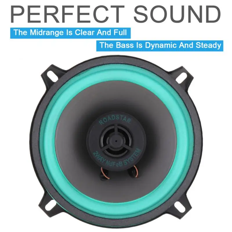 

Automobile Speakers 4/5/6.5 Inch Universal Car Coaxial Speaker Music Stereo Horn Car Horn Car HiFi Coaxial Speaker Full Range