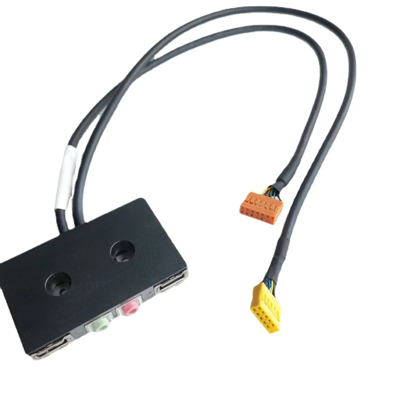 11Pin 2-портовый USB 3. 0 13Pin AC97 HD аудио микрофон плата Передняя панель ввода/вывода для Lenovo шасси материнская плата Удлинительный кабель